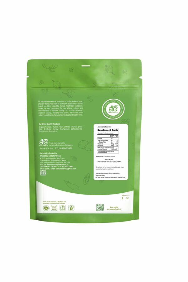 AE Naturals Aloevera Powder 800g - Image 2