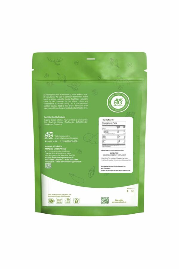 AE Naturals Karela Powder 250g - Image 3