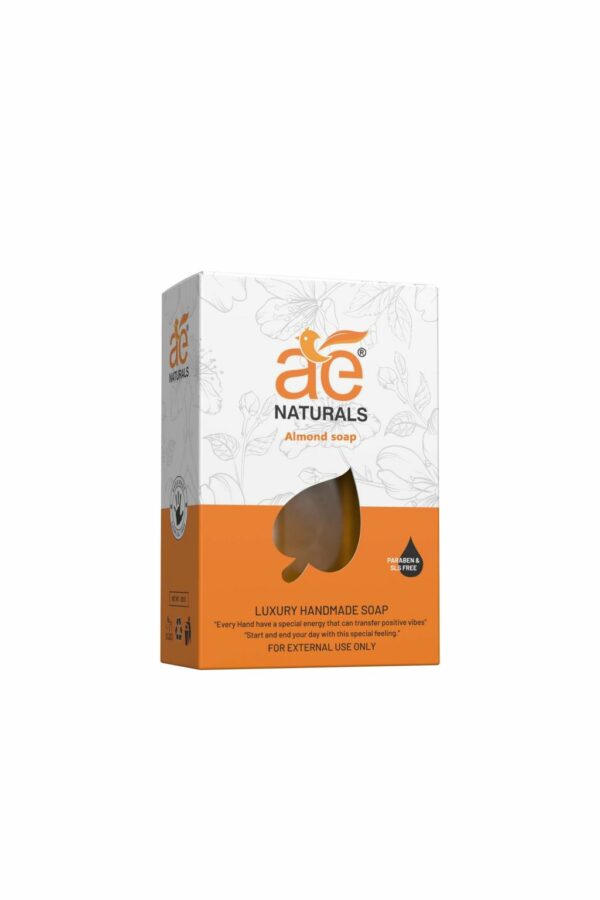 AE Naturals Handmade Almond With Glycerine Paraban Free 100g Pack of 3